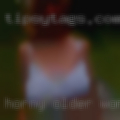 Horny older woman anything